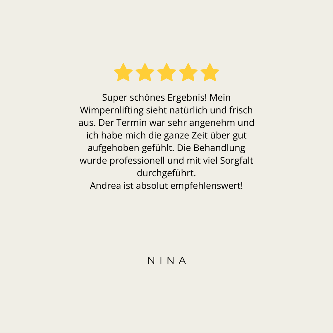 Feedback zu Lashlifting in Grevenbroich