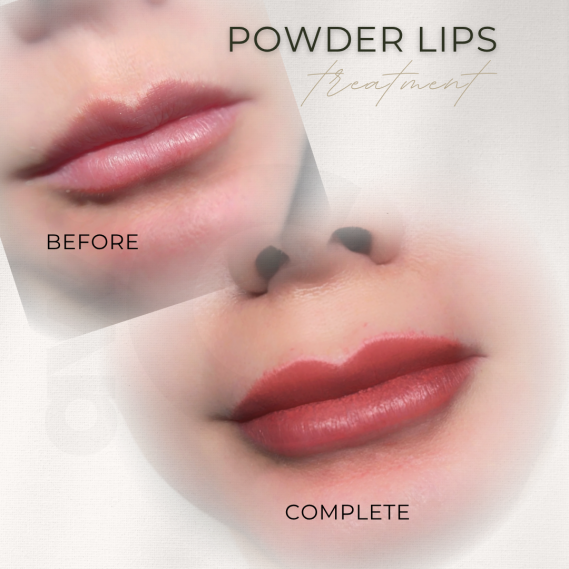 Lippenpigmentierung nach der Nacharbeit