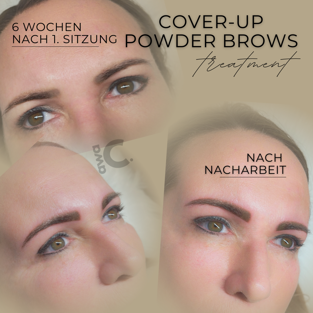 Nacharbeit Cover-up Powder Brows