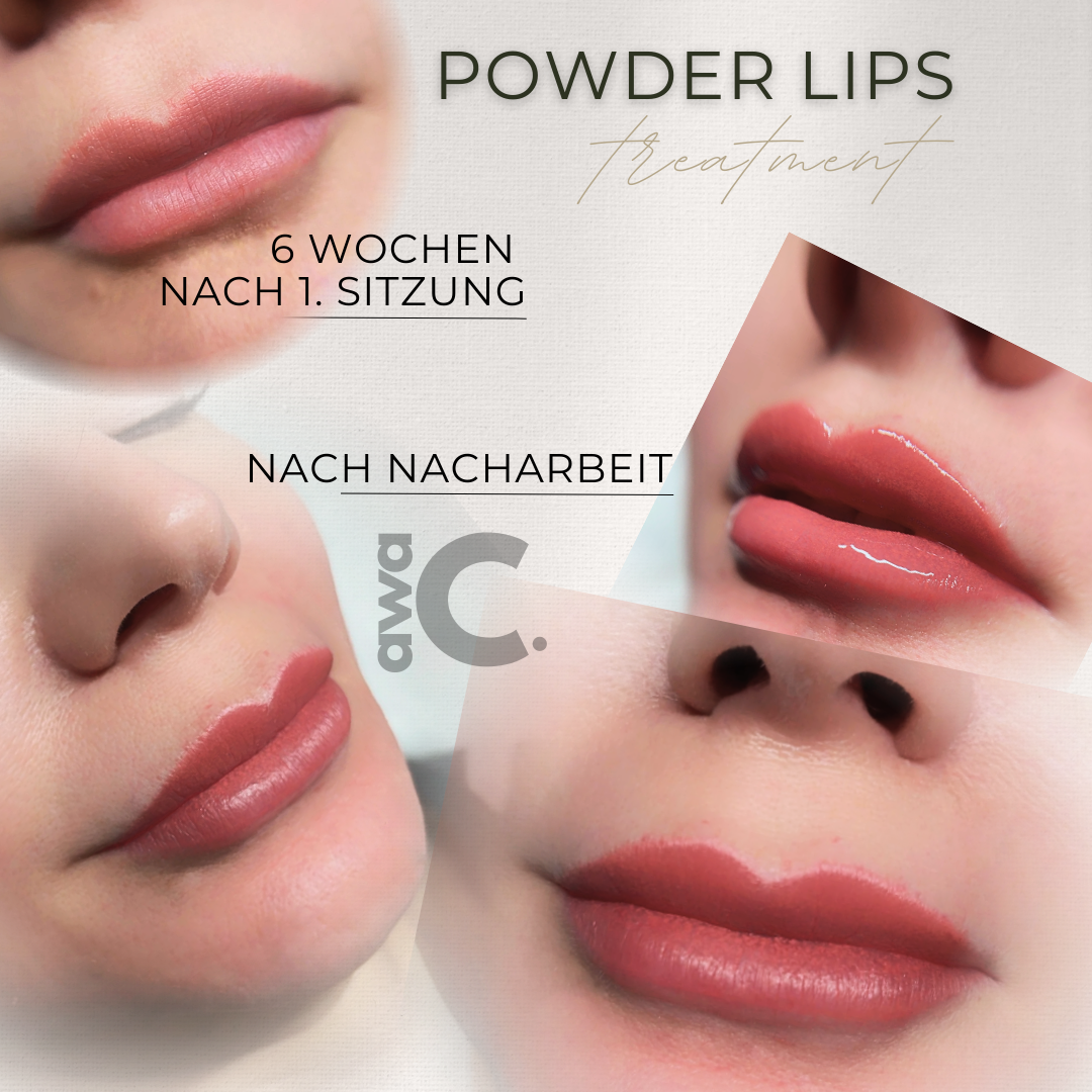 Lippenpigmentierung Nacharbeit
